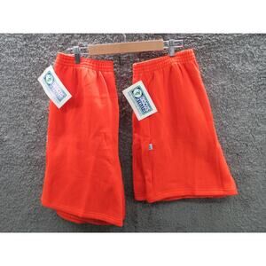 Lot (2) NWT Vintage 90s DISCUS ATHLETIC Men's XL 50/50 Gym Sweat Shorts USA